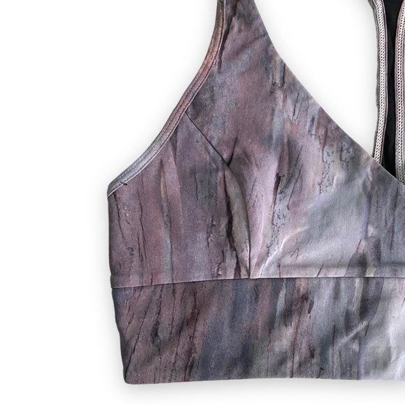 Lululemon Reversible Retreat Bra Mini Hazy Horizon Storm Mauve Bark Berry Black - Picture 4 of 10